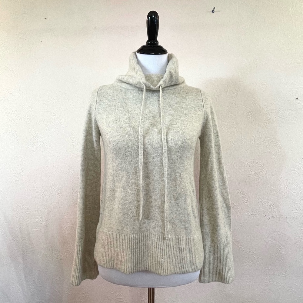 LOFT XS beige turtleneck sweater